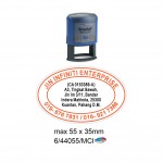 Multi Color Self Inking Stamp 44055, 55x35MM